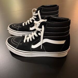 Vans Classic Black and White High-Tops
